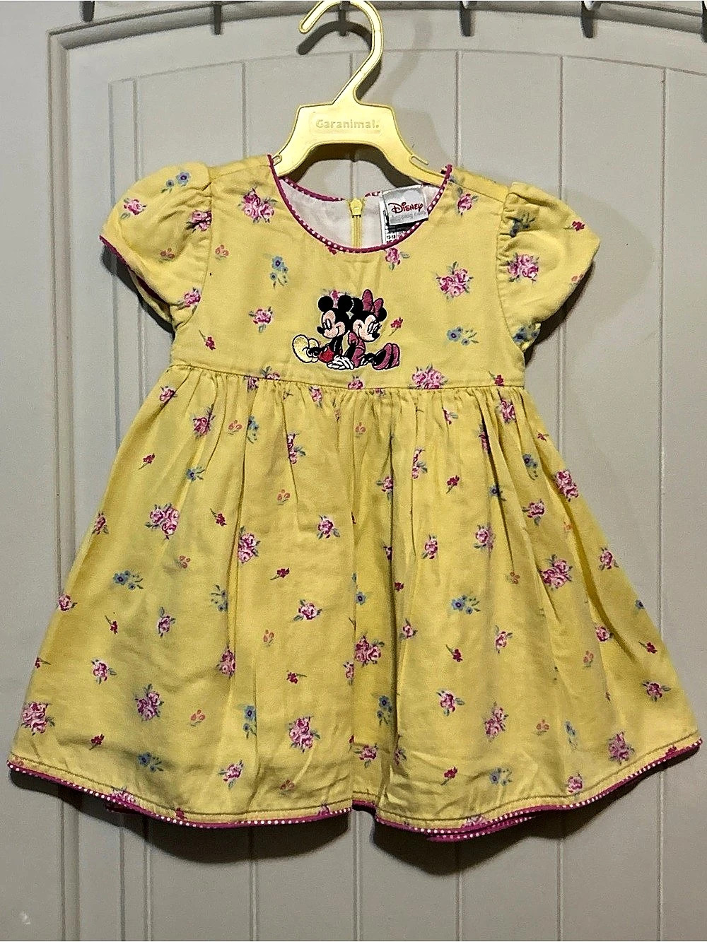 Disney Minnie Mouse Floral Dress Girls 12-18M